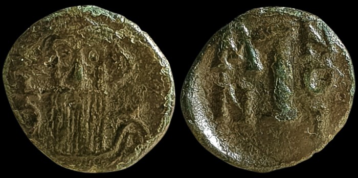 Decanummium de Constans II émis à Syracuse