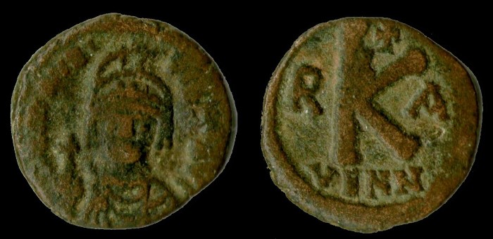 Décanummium de Maurice émis à Carthage