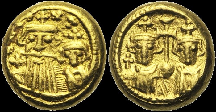 Solidus, 659-662 (?), Carthage. émis sous Constant II