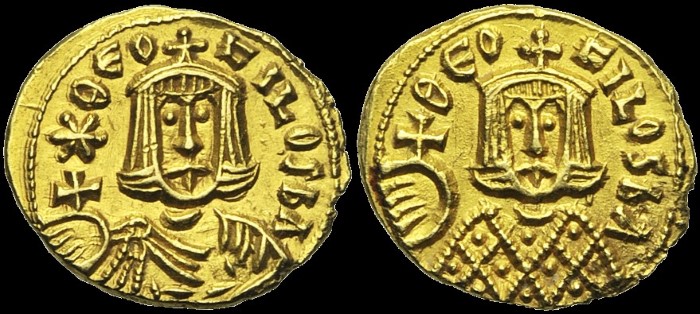 Semissis, 829-830, Syracuse. émis sous Théophile