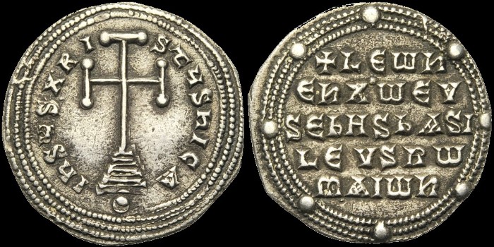 Miliaresion, 886-908, Constantinople. émis sous Léon VI le Sage