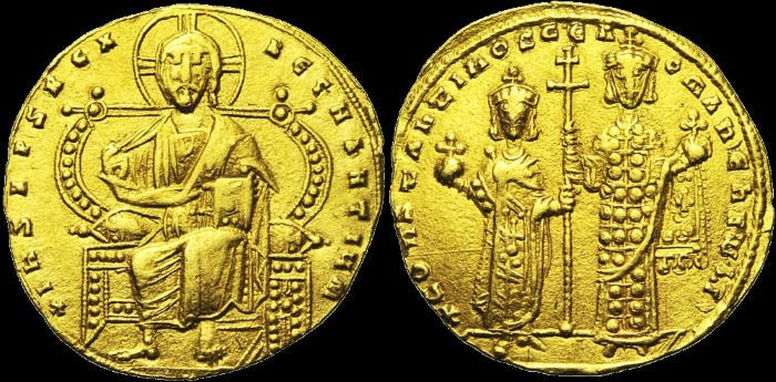 Solidus, 931-944, Constantinople. émis sous Constantin VII et Romain Ier