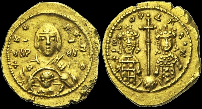 Tetarteron, Constantinople. émis sous Romain IV Diogène