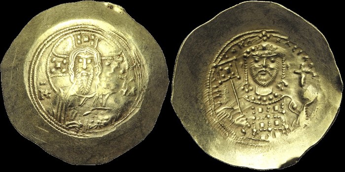 Histamenon, Constantinople. émis sous Michael VII Doukas