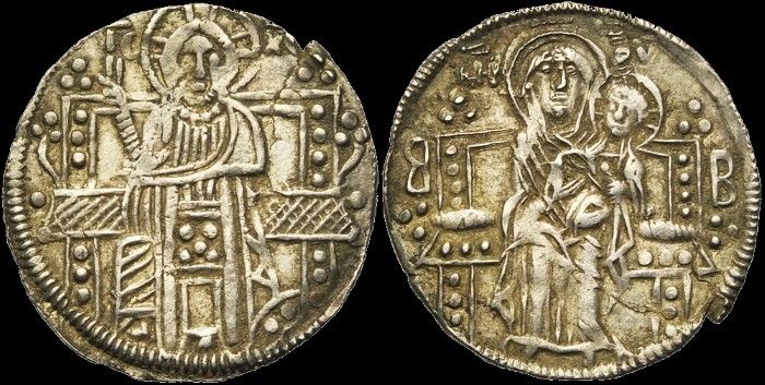 basilikon, vers 1320, Constantinople. émis sous Monnayage anonyme