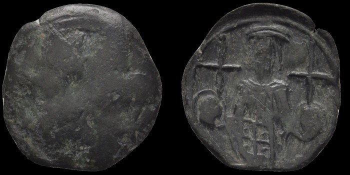 Trachy d'Andronic II ou III Paléologue