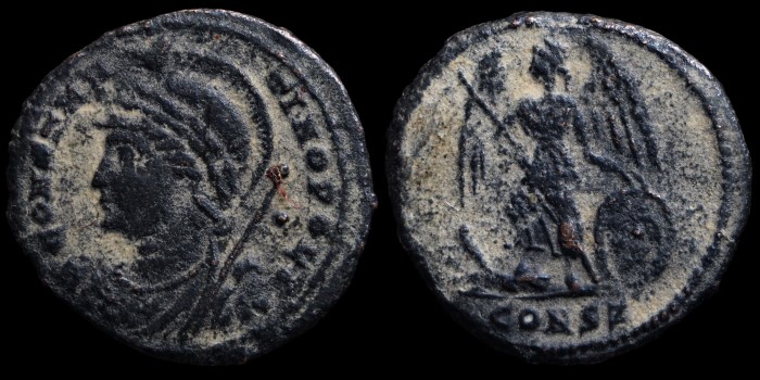 Nummus commémoratif de Constantinople émis à Constantinople