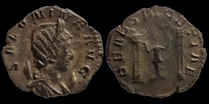 Antoninien de Salonina avec Segetia