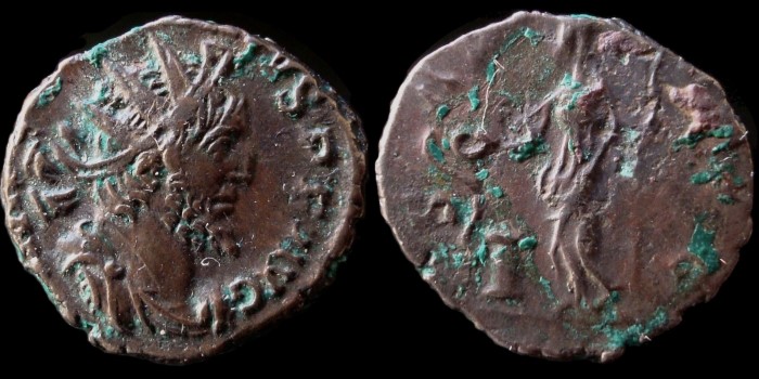 Antoninien de Tétricus avec Salus