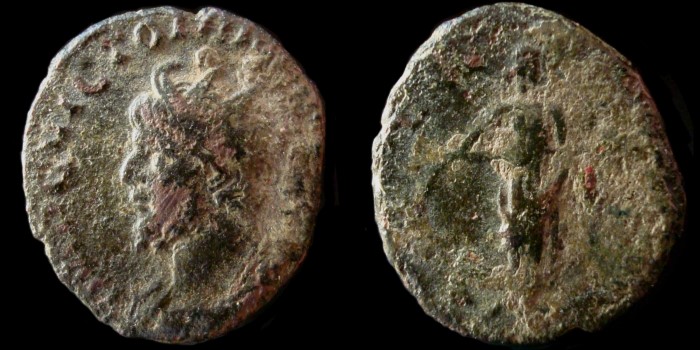 Antoninien de Victorinus avec Salus