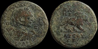 SNG BN 1519 - AE34 de Caracalla émis à Tarsus