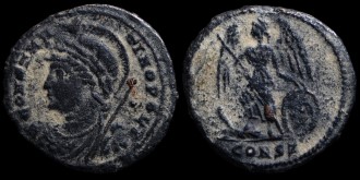 RIC VII 63 Constantinople - Nummus commémoratif de Constantinople émis à Constantinople