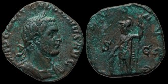 RIC 248 - Sesterce de Gallien avec Virtus