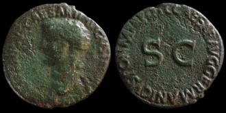 RIC 35, Sear 1821 - As de Germanicus (†19 ap. J.-C.) de restitution sous Caligula
