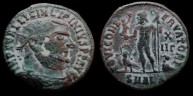 RIC VII 35 Antioch - Follis de Licinius avec Jupiter émis à Antioche