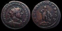 RIC V 547 - Antoninien de Maximien avec Hercule