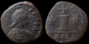 Sear 268 - Decanummium de Justinien émis à Carthage