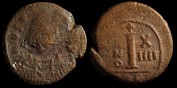 Sear 269 - Decanummium de Justinien émis à Carthage