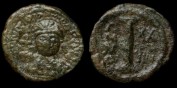 Sear 326 (Ravenne) - Decanummium de Justinien émis à Ravenne