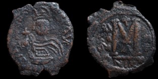 Sear 833 - Follis d'Héraclius émis à Nicomédie Anno III