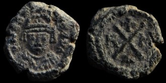 Sear 876 - Décanummium d'Héraclius émis à Carthage