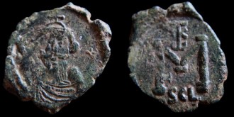 Sear 1107 - Follis de Constans II émis à Syracuse