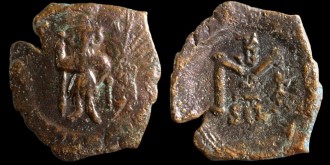 Sear 1109 - Follis de Constans II émis à Syracuse