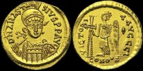 Sear 3 - Solidus d'Anastase émis à Constantinople