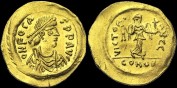 Sear 630 - Semissis, 602-607, Constantinople. émis sous Phocas