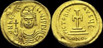 Sear 730 - Solidus, 610-613, Constantinople. Off. ?. émis sous Héraclius