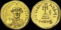 Sear 942 - Solidus, 646-647, Constantinople. 5e indiction. Off. I. émis sous Constant II