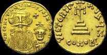 Sear 960 - Solidus, 654-659, Constantinople. Off. ?. émis sous Constant II