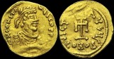 Sear 1162 - Tremissis, Constantinople. émis sous Constantin IV