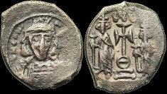 Sear 1169 - Hexagramme, vers 669-674, Constantinople. émis sous Constantin IV