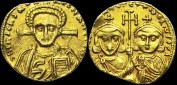 Sear 1418 - Semissis, Constantinople. émis sous Justinien II, 2e règne