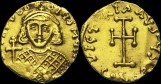 Sear 1490 - Tremissis, Constantinople. émis sous Théodose III