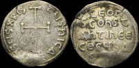 Sear 1585 - Miliaresion, 776-780, Constantinople. émis sous Léon IV le Khazar