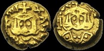 Sear 1646 - Solidus globulaire, Syracuse. émis sous Michael II d'Amorium et Théophile