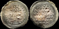 Sear 1812 - Miliaresion, à partir de 989, Constantinople. émis sous Basile II le Bulgarochtone avec Constantin VIII