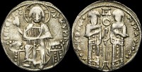 Sear 2402 - basilikon, Constantinople. Type aux noms des empereurs. émis sous Andronic II et Michael IX