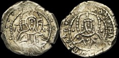Sear 2551 - Demi Stavraton, 1391-1394/1395, Constantinople. émis sous Manuel II Paléologue
