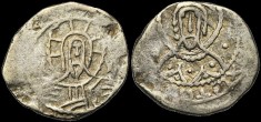 Sear 2552 - Demi Stavraton, 1403-1425, Constantinople. émis sous Manuel II Paléologue