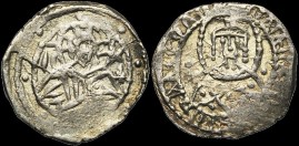 Sear 2565 - Demi Stavraton (1/4 Hyperpère), Constantinople. émis sous Jean VIII Paléologue