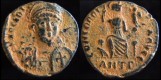  - AE3 Centenionalis d'Arcadius avec Concordia émis à Antioche