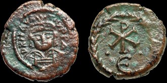 Sear 579 - Décanummium de Maurice émis à Constantine