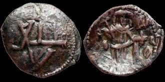 Sear 2494, Ashmolean 832 - Trachy d'Andronic III Paléologue