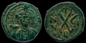 Sear 456 - Décanummium de Tibère Constantin émis à Antioche Anno çI