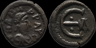 Sear 29, Turovskiy 348 - Pentanummium d'Anastase émis à Constantinople
