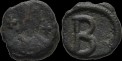 Sear 277 - Duonummium de Justinien émis à Carthage