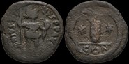 Sommer 2.14 - Decanummium de Justin I émis à Constantinople